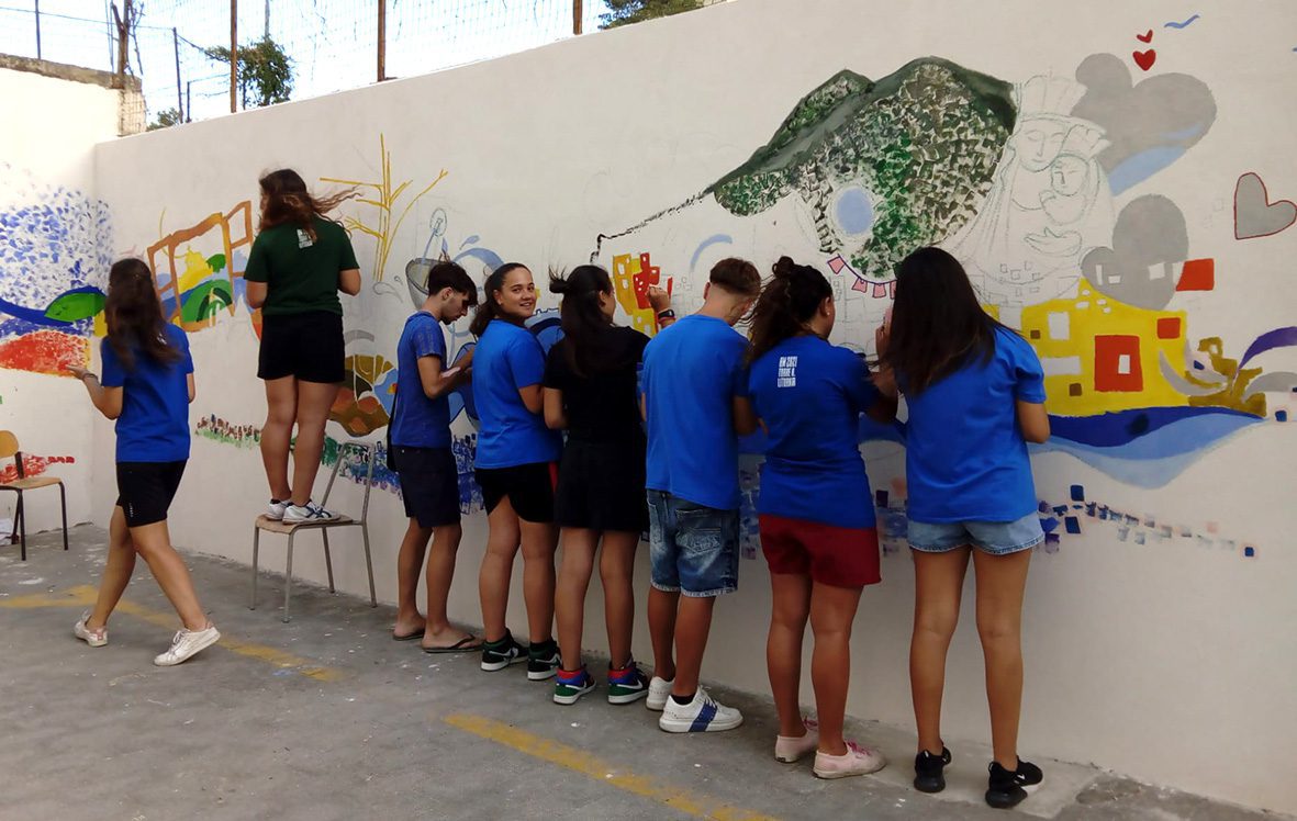 ESperienza missionaria giovani IPI - Murales