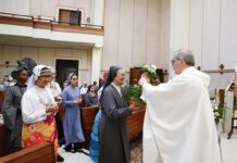 O Agradecimento da Casa Geral à Madre Chiara